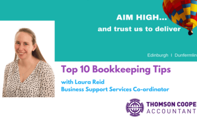 Top 10 Bookkeeping Tips