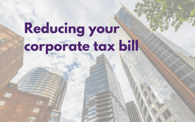 How to reduce corporation tax