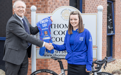 Thomson Cooper help GB Triathlete Get On Their Bike