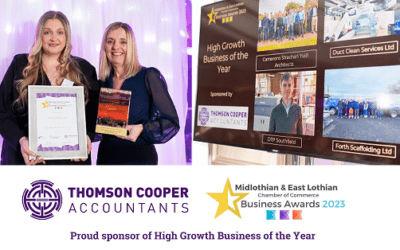 Midlothian & East Lothian Chamber of Commerce Business Awards Winners 2023