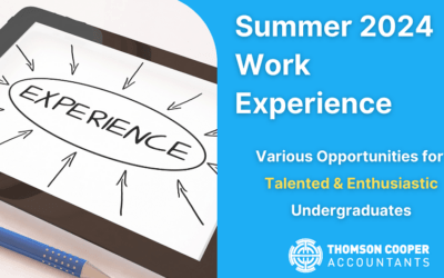 Summer 2024 Work Experience
