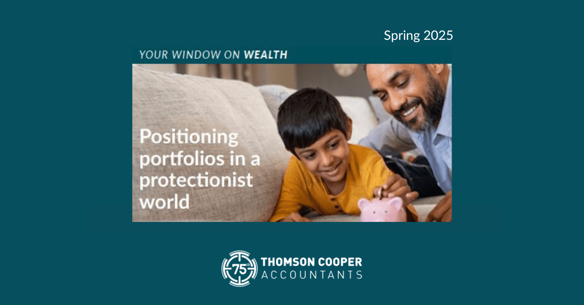 Window on Wealth Spring 2025 newsletter