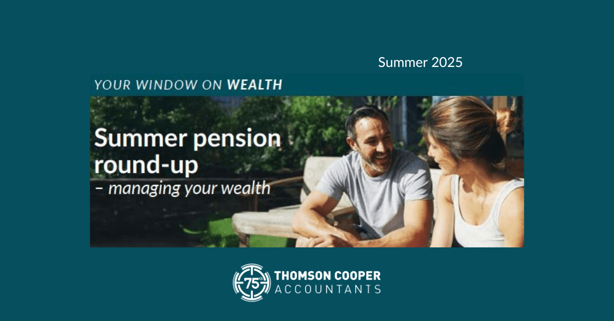 Window on Wealth Summer 2025 newsletter