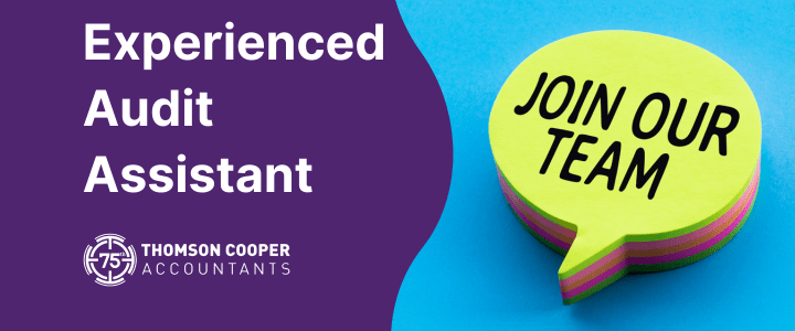 full time audit assistant dunfermline