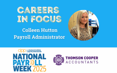 National Payroll Week 2025 – Colleen’s career progression