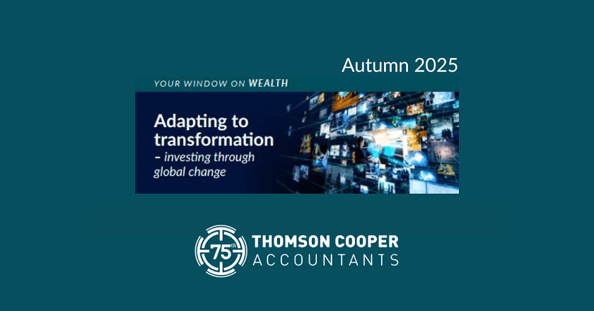Window on Wealth Autumn 2025 newsletter
